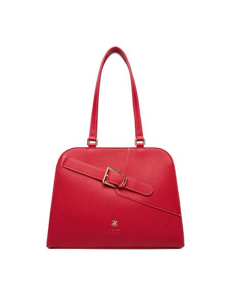 Beverly Hills Polo Club Torebka CEO-BHPC-C-006-09 Czerwony. Czerwone kuferki Beverly Hills Polo Club, bez wzorów, z materiału, bez dodatków. Za 219,99 zł.