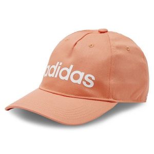 Czapka z daszkiem adidas. Pomarańczowe czapki ADIDAS, bez wzorów. Za 49,99 zł.
