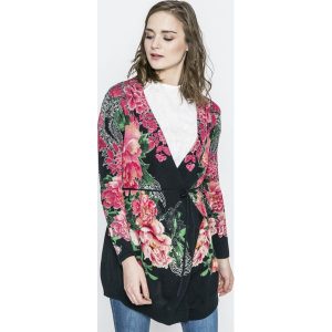 Desigual - Sweter. Długie swetry marki Desigual. W wyprzedaży za 299,90 zł.
