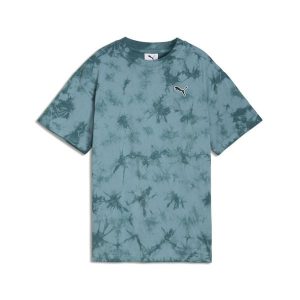 Młodzieżowa luźna koszulka Essentials z efektem tie-dye PUMA. Szara bluzki Puma, m, bez wzorów, młodzieżowe, bez kołnierzyka, bez ramiączek. Za 109,00 zł.