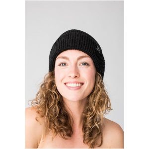 Czapka SUPER.NATURAL City Beanie. Czarne czapki super.natural, bez wzorów, sportowe. Za 139,12 zł.