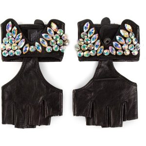 Rękawiczki Damskie KARL LAGERFELD - K Party Glove 91KW3605 Black/999. Rękawiczki marki KARL LAGERFELD. Za 489,00 zł.