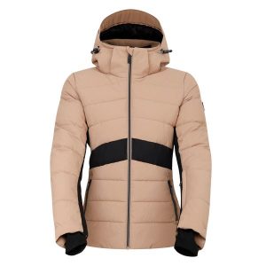 Damska Kurtka Narciarska Glacial. Brązowe kurtki Dare 2b, na zimę, bez wzorów, bez kaptura. Za 231,99 zł.