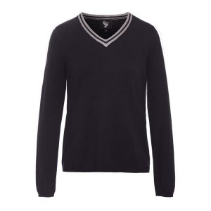 Sweter damski Gaze Janama. Niebieskie swetry klasyczne GAZE, na zimę, z dzianiny, bez kołnierzyka. Za 436,00 zł.