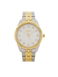 BOSS Zegarek Rhea 1502700 Srebrny. Szare, analogowe zegarki Boss. Za 779,99 zł.