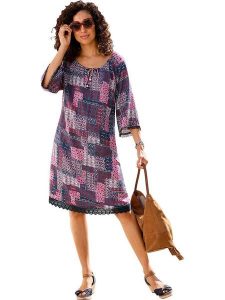 WITT WEIDEN Sukienka w kolorze granatowym rozmiar: 50. Niebieskie sukienki WITT WEIDEN, na co dzień, s, bez wzorów, z wiskozy, klasyczne, bez kołnierzyka, bez ramiączek, mini, proste. Za 74,81 zł.