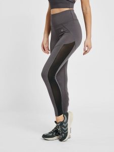 Damskie legginsy z wysoką talią Hummel hmlnorma. Szare legginsy Hummel, bez wzorów, z jersey, z podwyższonym stanem. Za 189,00 zł.
