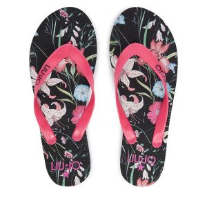 Japonki Liu Jo. Klapki Liu Jo, bez wzorów, bez obcasa. Za 219,99 zł.