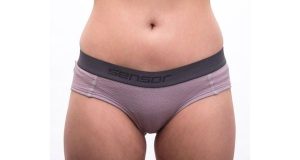 SENSOR Figi damskie Merino DF Panties Wom mystic violet-S. Fioletowe figi Sensor, bez wzorów, z materiału. Za 69,20 zł.