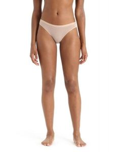 ICEBREAKER Figi damskie Women Siren Bikini praline-M. Czerwone figi Icebreaker, bez wzorów, z lycry. Za 193,15 zł.