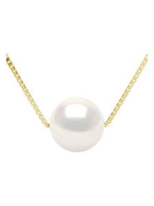 Pearl Addict Złoty naszyjnik z perłą - dł. 42 cm rozmiar: onesize. Żółte naszyjniki Pearl Addict, z perłą, złote. Za 217,99 zł.