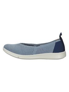 Legero Skórzane baleriny w kolorze niebieskim rozmiar: 38,5. Niebieskie balerinki Legero, bez wzorów, bez obcasa, bez zapięcia. Za 249,95 zł.