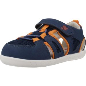 Sandały GARVALIN 252336G Niebieski. Brązowe buty trekkingowe GARVALIN, z syntetyku, bez zapięcia. Za 189,99 zł.