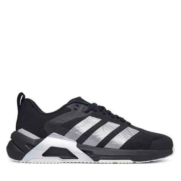 Buty na siłownię adidas. Czarne buty sportowe ADIDAS, bez wzorów, bez zapięcia, na fitness i siłownię. Za 399,99 zł.