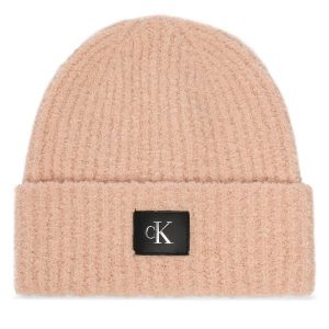 Czapka Calvin Klein. Czerwone czapki Calvin Klein, bez wzorów. Za 149,99 zł.