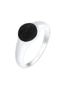 Elli Siegelring Royal Matt Geo Basic Trend 925 Silber Pierścionki 1 ct Damski. Pierścionki Elli, srebrne. Za 168,99 zł.
