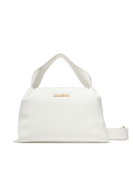 LOVE MOSCHINO Torebka JC4278PP0MKI0100 Biały. Białe torebki klasyczne LOVE MOSCHINO, bez wzorów, ze skóry, bez dodatków. Za 669,99 zł.