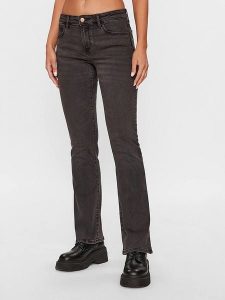 Wrangler Dżinsy - Regular fit - w kolorze antracytowym rozmiar: W27/L32. Czarne jeansy Wrangler, z aplikacjami. Za 158,10 zł.