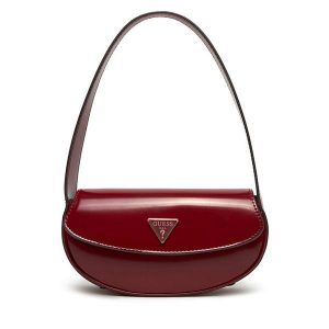 Torebka Guess. Czerwone torebki klasyczne Guess, z aplikacjami, bez dodatków. Za 289,99 zł.