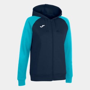Bluza sportowa damska Joma Academy IV. Niebieskie bluzy JOMA, s, bez wzorów, bez kaptura. W wyprzedaży za 149,05 zł.