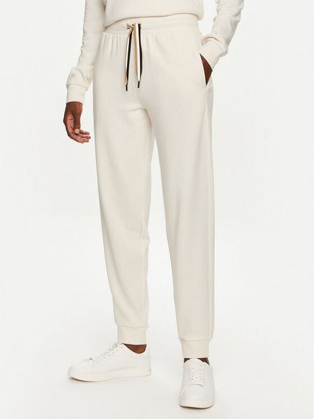 Boss Spodnie dresowe CP Stripe 50524759 Écru Regular Fit. Spodnie dresowe Boss, xl, bez wzorów, z bawełny. Za 379,99 zł.