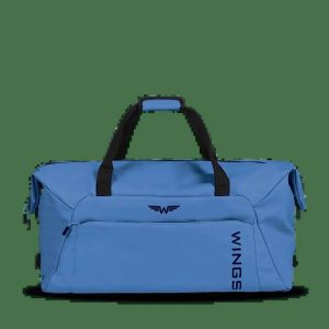 WINGS Duża torba podróżna ROOK blue. Niebieskie torby podróżne i sportowe WINGS, bez wzorów, z materiału, na ramię, duże. Za 239,90 zł.