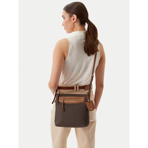 Torebka MICHAEL Michael Kors. Brązowe torebki klasyczne MICHAEL Michael Kors, bez wzorów, bez dodatków. Za 683,99 zł.