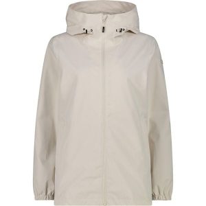Kurtka przeciwdeszczowa damska CMP Verge Jacket Fix Hood. Białe kurtki CMP, s, bez wzorów, bez kaptura. Za 256,99 zł.