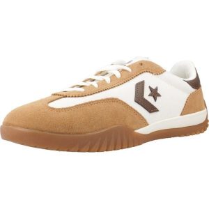 Buty CONVERSE RUN STAR TRAINER OX Brązowy. Brązowe buty trekkingowe Converse, z tkaniny, bez zapięcia. Za 405,91 zł.