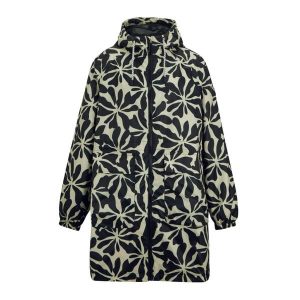 Damska Kurtka Pack It Abstract W Kwiaty. Czarne kurtki Regatta, bez wzorów, bez kaptura. Za 268,99 zł.