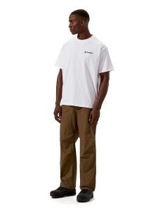 Berghaus Koszulka "Cyclops" w kolorze białym rozmiar: 46. Białe bluzki Berghaus, bez wzorów, z bawełny, bez kołnierzyka, bez ramiączek. Za 100,99 zł.