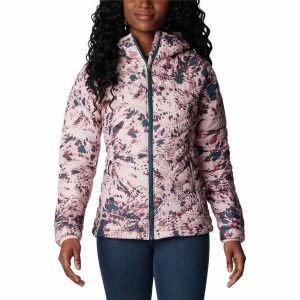Kurtka Turystyczna Puchowa Damska Columbia Powder Lite Hooded Jacket. Czerwone kurtki Columbia, s, bez wzorów, z puchu, bez kaptura. Za 598,99 zł.