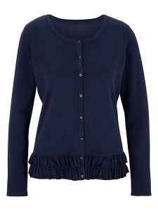 Heine Kardigan w kolorze granatowym rozmiar: M. Niebieskie kardigany Heine. Za 137,42 zł.