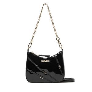 Torebka Steve Madden. Czarne torebki klasyczne Steve Madden, bez wzorów, bez dodatków. Za 339,99 zł.