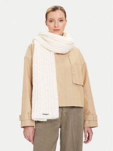 PINKO Szalik 105990 A2Z2 Écru. Rękawiczki Pinko, bez wzorów, z materiału. Za 699,99 zł.