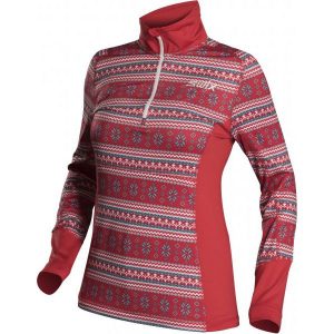 Swix Damska Bluza Myrene Polo, Czerwona, M. Bluzy marki 4f. W wyprzedaży za 199,00 zł.