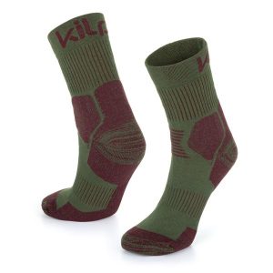 Skarpety outdoorowe unisex Kilpi ULTRA-U. Zielone skarpetki Kilpi, bez wzorów. Za 50,25 zł.