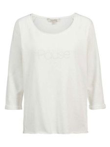 Herrlicher Koszulka w kolorze kremowym rozmiar: M. Brązowe bluzki Herrlicher, m, bez wzorów, bez kołnierzyka, bez ramiączek. Za 113,99 zł.