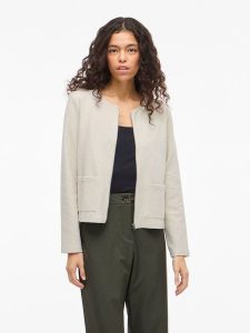 Vila Kardigan "Garden" w kolorze kremowym rozmiar: XS. Brązowe kardigany Vila. Za 113,99 zł.