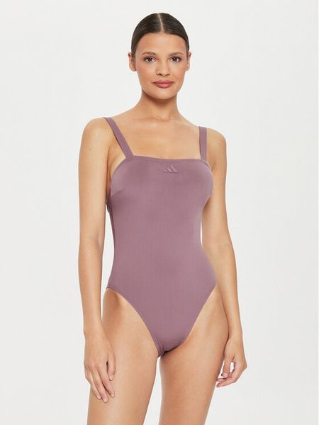 Adidas Strój kąpielowy Iconisea IM8558 Różowy. Czerwone stroje jednoczęściowe ADIDAS, bez wzorów, z syntetyku. Za 139,99 zł.