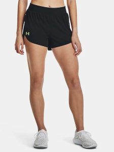 Under Armour Szorty funkcyjne "Lighter Than Air" w kolorze czarnym rozmiar: L. Czarne spodenki sportowe Under Armour, l, bez wzorów, z materiału, outdoorowe. Za 127,35 zł.