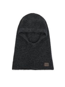Barbour Balaklawa LAC0369CH71 Szary ciemny. Szare rękawiczki Barbour, na zimę, bez wzorów, z poliesteru. Za 264,99 zł.