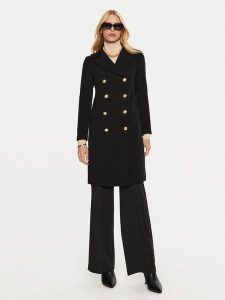 Artigli Płaszcz przejściowy ACCP000187 Czarny Regular Fit. Czarne płaszcze Artigli, bez wzorów, z syntetyku, bez kaptura. Za 899,99 zł.