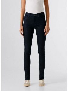 Pepe Jeans Dżinsy - Skinny fit - w kolorze czarnym rozmiar: W31/L32. Czarne jeansy Pepe Jeans, z aplikacjami, z jeansu, z podwyższonym stanem. Za 170,87 zł.