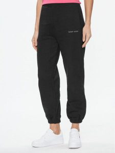 Tommy Jeans Spodnie dresowe Classics DW0DW17309 Czarny Relaxed Fit. Czarne spodnie dresowe Tommy Jeans, xxs, bez wzorów, z bawełny. Za 249,99 zł.