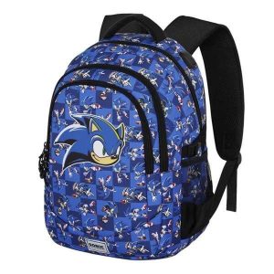 Plecak szkolny SONIC THE HEDGEHOG Granatowy. Niebieskie plecaki SONIC THE HEDGEHOG. Za 268,35 zł.