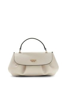 Guess Torebka 182746 Biały. Białe listonoszki Guess, z aplikacjami, bez dodatków. Za 544,99 zł.