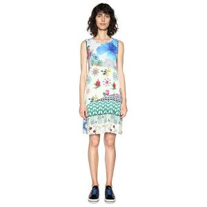 Desigual Sukienka Dla Kobiet Vest Malena 18Swvk88 1001 (Rozmiar L). Sukienki marki Desigual. W wyprzedaży za 140,00 zł.