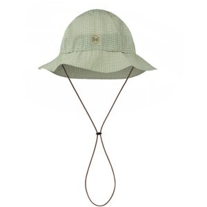 Kapelusz BUFF GO BUCKET HAT SOLID. Zielone kapelusze Buff, bez wzorów, sportowe. W wyprzedaży za 132,93 zł.