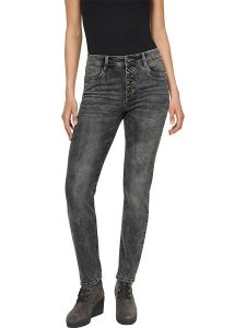 Heine Dżinsy - Slim fit - w kolorze antracytowym rozmiar: 44. Czarne jeansy Heine, bez wzorów. Za 105,38 zł.